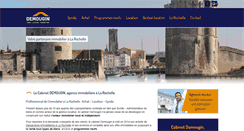 Desktop Screenshot of demougin-immobilier.com